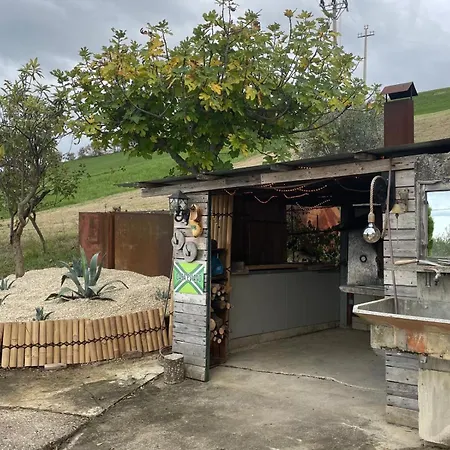 캠프장 Casa Eviano Sibillini *